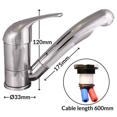 Reich Kama Single Lever Mixer Tap 33mm